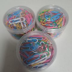 Coloured Paper Clips Tubs