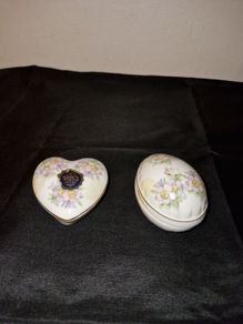 2 Royal Tara Trinket boxes