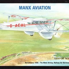 1997 Isle of Man Manx Aviation Commemorative Stamps Presentation Pack