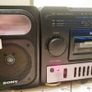From 1993 Sony CFS 1030L Radio Cassette Recorder. Image 2