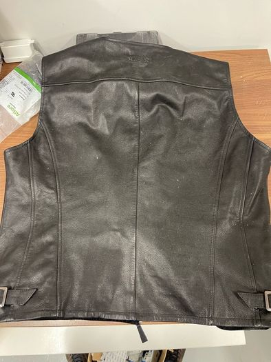 Leather Motorcycle Vest