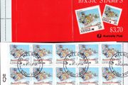 1988 Australia Postal Services Commemorative Stamps Booklet fine used with GPO Melbourne Cancel