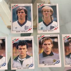 Panini Mexico WC 1986 - England & Scotland