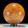 Sphere On Stand - Red Jasper Image 5