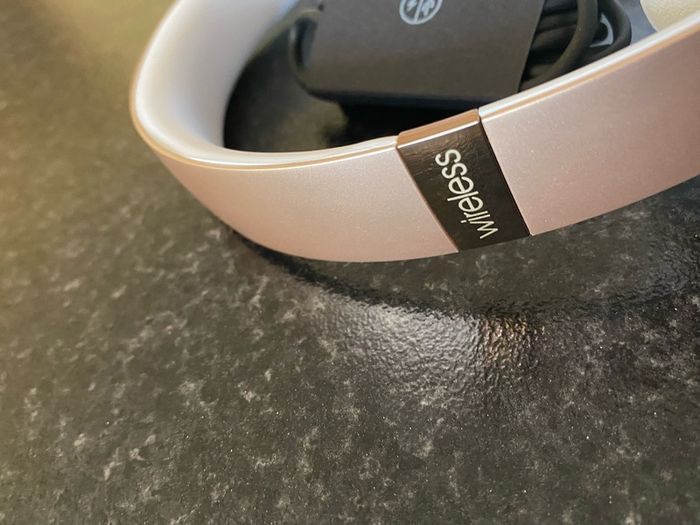Beats Solo 3 gold headphones