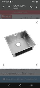 Stainless steel sink