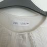 Zara Kids Blouse with Oversized Embroidered Collar Age 11 to 12 Image 3