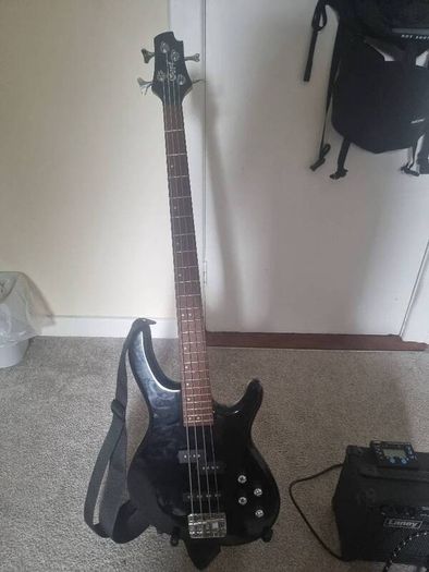 Bass Guitar and AMP