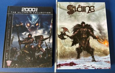 Slaine - Book of Invasions Volume 1 & 3 Hardback 2000AD Collection