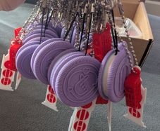 Oreo x BTS keyrings