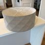 40cm Grey Drum Lampshade  Excellent Condition Image 4