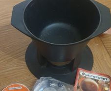 le creuset fondue set