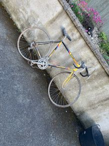 Raleigh racing bike