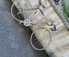 Raleigh racing bike