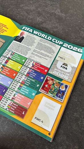 Album + stickers FIFA World cup 2026