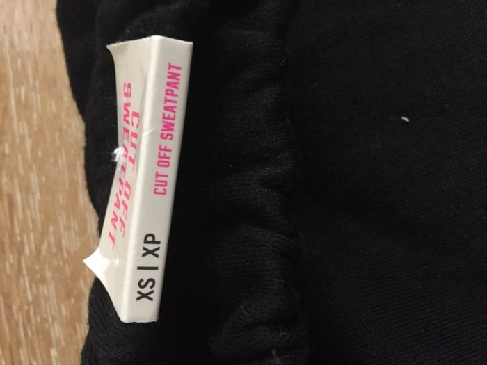 Brand New Victoria Secrets Pink Cut off Sweatpants XS