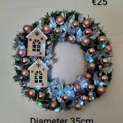 Christmas door wreath