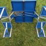 Camping picnic table and chairs Image 9