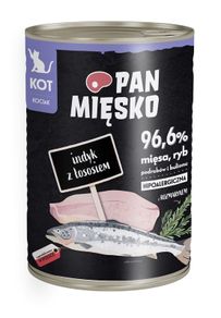 Mr Meaty Wet food for cat Turkey with Salmon 400g (kitten)