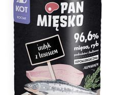 Mr Meaty Wet food for cat Turkey with Salmon 400g (kitten)
