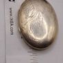 Vintage big size sterling silver locket Image 4