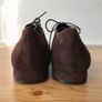 Premoli brown suede lace up shoes new, 8/41 Image 6