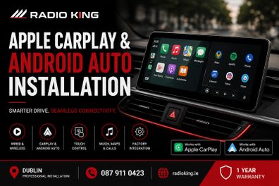 Apple CarPlay & Android Auto Installation Dublin | Professional Car Integration