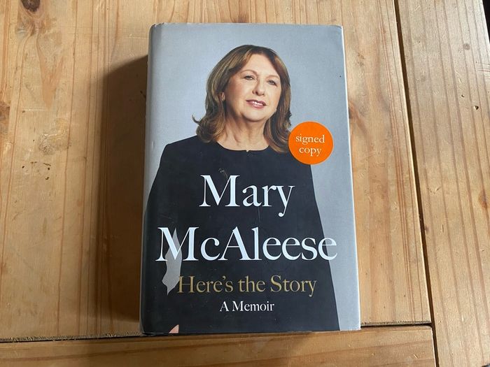 Mary McAleese SIGNED Here's the Story Autograph