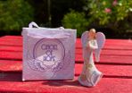 Angel of hope, gift bag included.