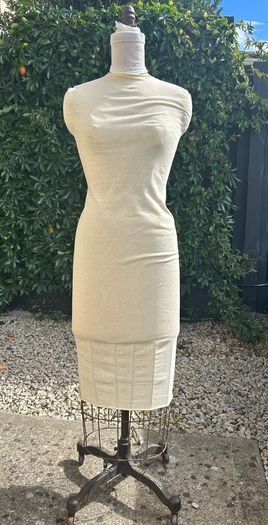 Vintage Wolf Model Dress Form Original Cast Iron Stand