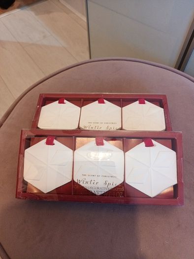 christmas  winter spice scented decorations