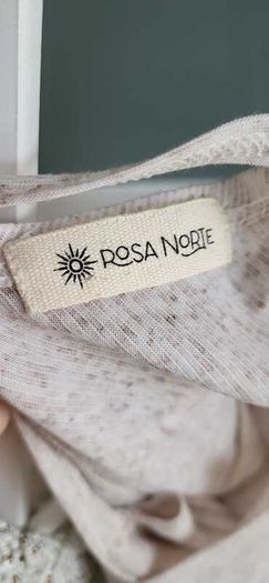Rosa Norte Palm Tree Midi Sz M (fit 10-12uk)
