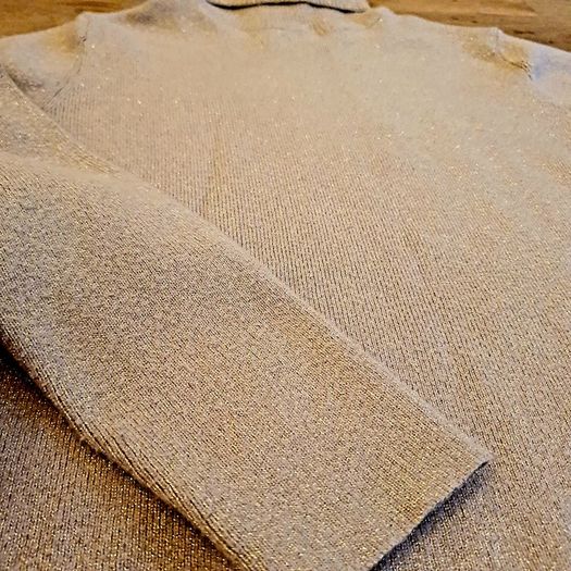 Zara Gorgeous Gold Knit Girl's Jumper Age 10 Yr