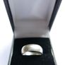 Vintage Sterling Silver  Band Ring 5g size O1/2 Image 4