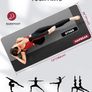 Wide Non-Slip Dual-colour Large Exercise Mat for Home Workout, Yoga, Pilates & Stretching, Durable & Eco-Friendly, Includes Bonus Resistance Bands & Carry Bag Image 2
