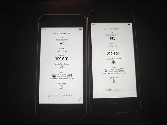 2x iPod touch iCloud