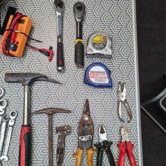 Hand tools and toolbag
