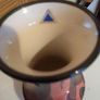 Lovely small vase ( Jersey pottery) c.l hand painted. Image 2