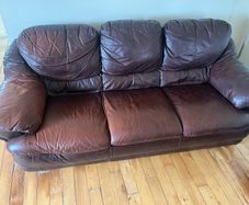 3-1-1 leather suite couch