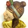 Vintage Hand Carved Wooden Putto figurine Image 4