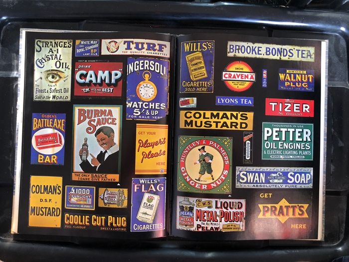 Vintage Book Street Jewellery: A History of Enamel Advertising Signs