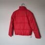 Adidas originals puffer jacket Size 10 pit to pit 21" red in like new condition Image 2