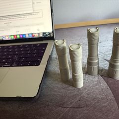 Two Convoy T3 and T6 Flashlights