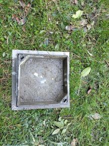 Manhole covers- recess type- high quality- heavy gauge- New- Two available
