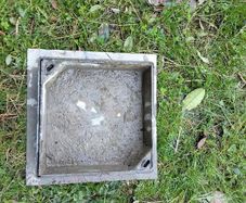 Manhole covers- recess type- high quality- heavy gauge- New- Two available