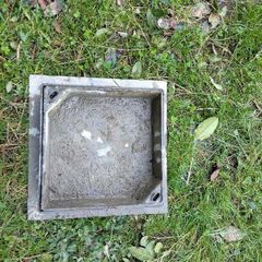 Manhole covers- recess type- high quality- heavy gauge- New- Two available