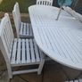 Garden Table and Chairs Dining set Image 2
