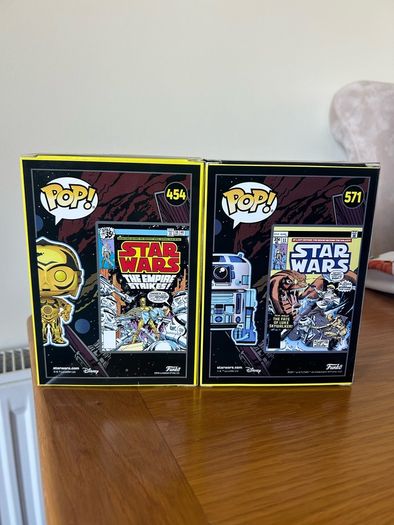 Star Wars C-3P0 and R2-D2 Funko Pops