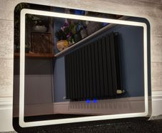LED Bathroom Mirror 80x60cm Antifog