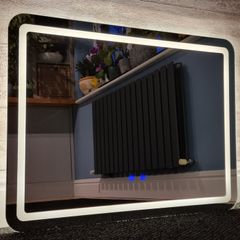 LED Bathroom Mirror 80x60cm Antifog